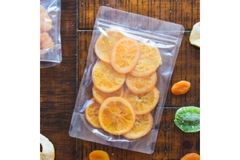 Image Pouch filled with orange slices.